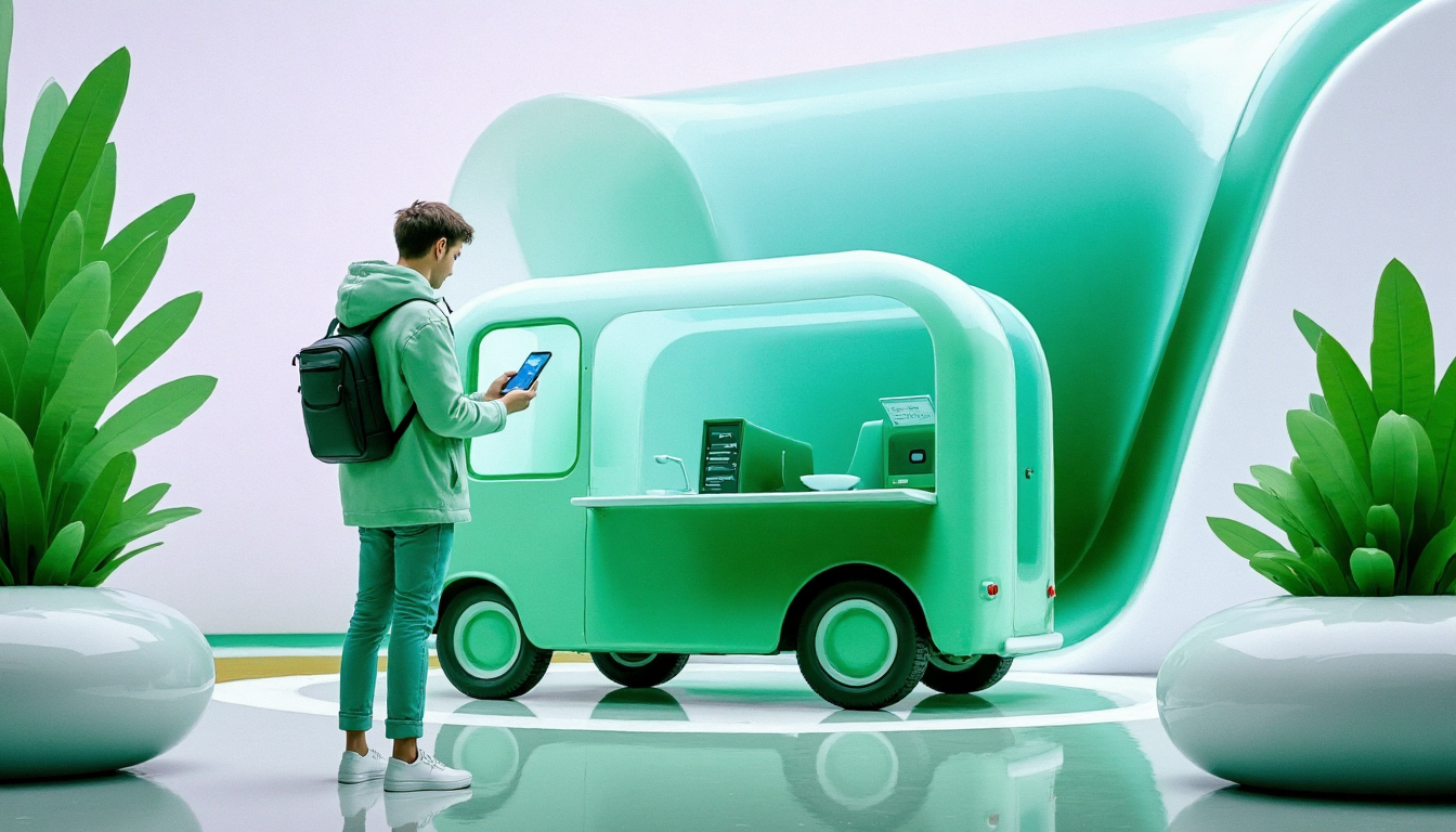 Zero dodatkowego sprzętu: IsPay Tap on Mobile w małej kawiarni lub food trucku
